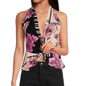 Free People Hot Tropics Top Size M NWT